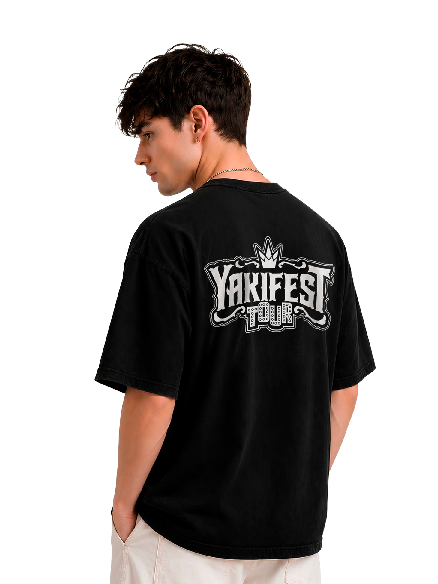 Playera Negra Yakifest-2025 - Imagen 2